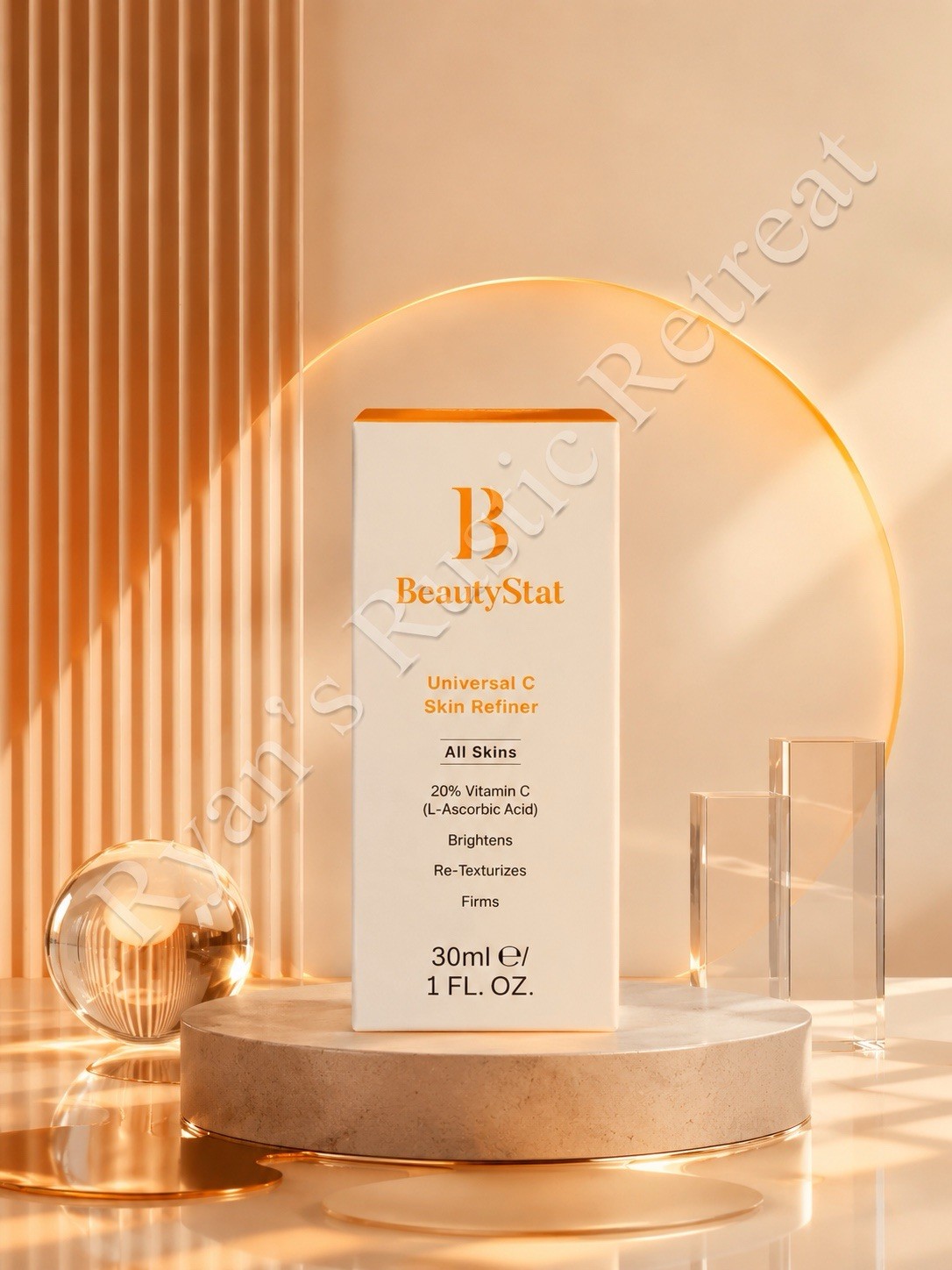 BeautyStat – Universal C Skin Refiner – Anti-Aging, Brightens – 1.0 fl oz/ 30 mL