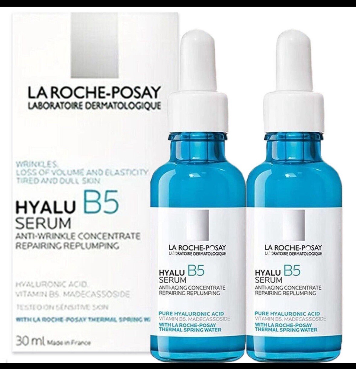 *Authentic La Roche-Posay HYALU B5 Anti-Wrinkle Serum 30ml Sealed*(Exp. 09/2026)