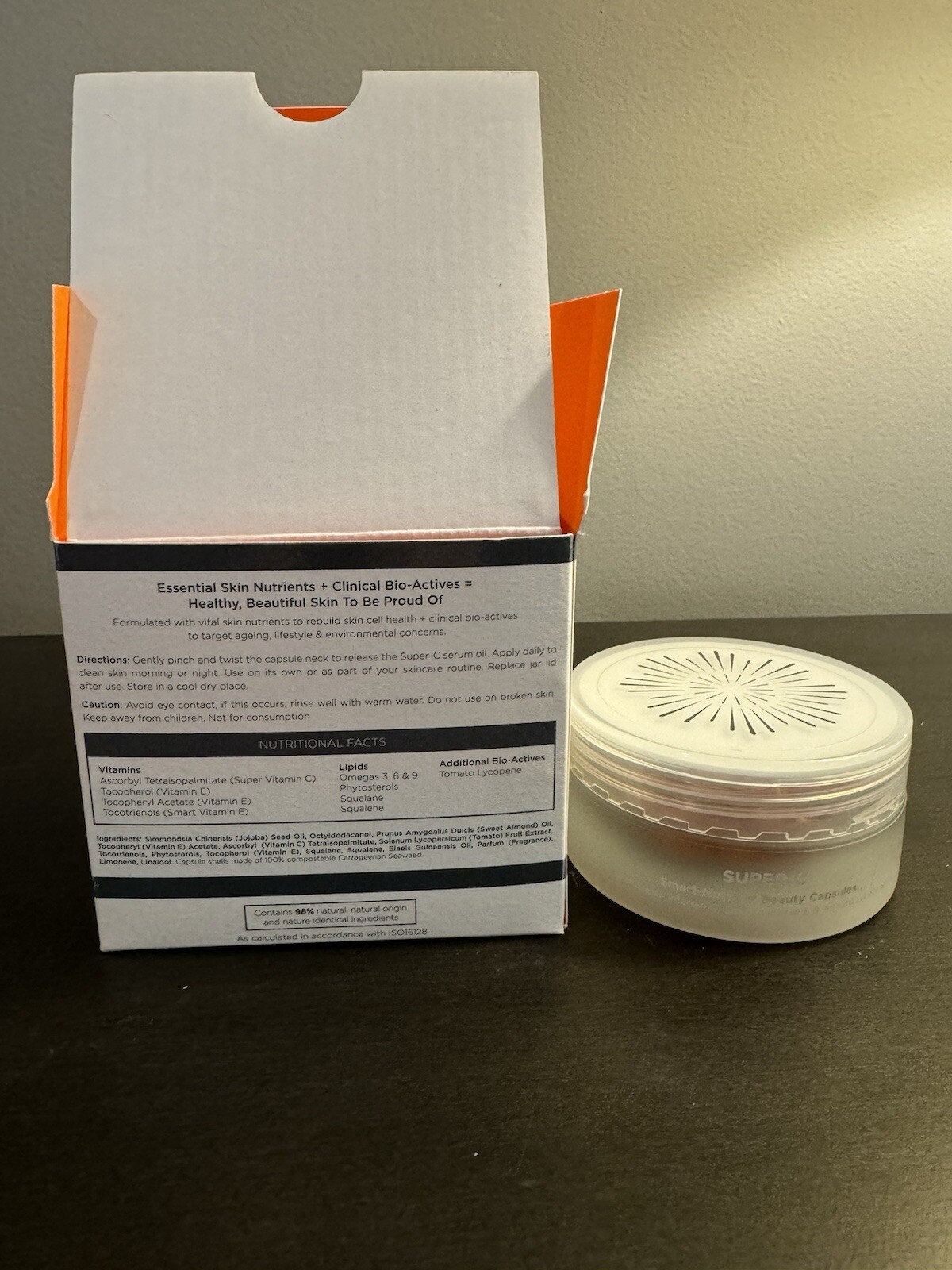 Oskia Super C Smart Nutrient Beauty Capsules 60 pieces Full Size NIB
