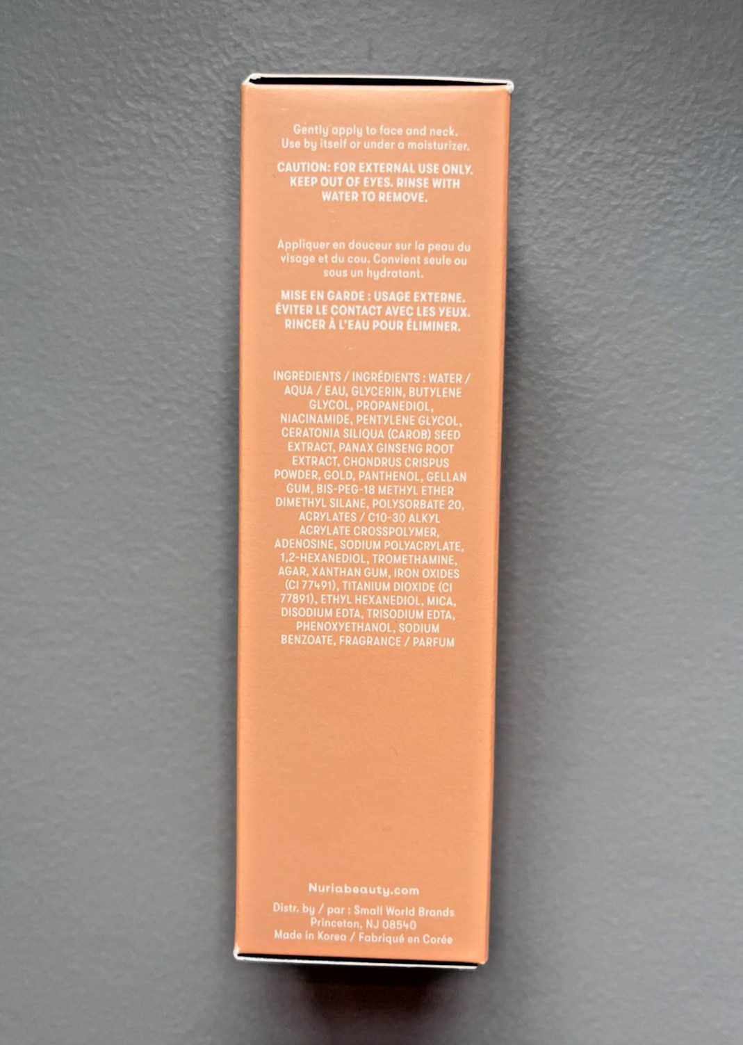 Nuria Defend Skin Shielding Essence Ginseng & Carob New 50ml/1.7 fl.oz NIB