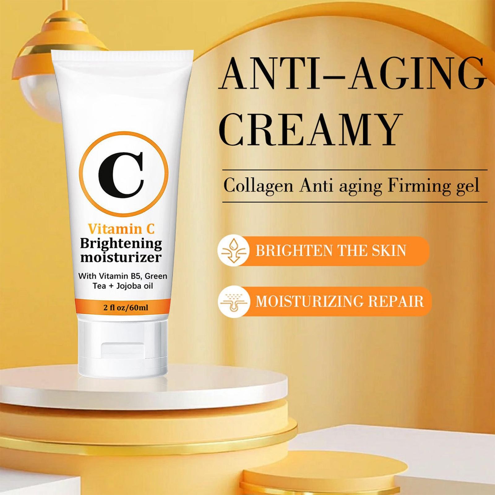 TruSkin Vitamin C Cream For Face – Brightening Moisturizer Anti Aging 60ml