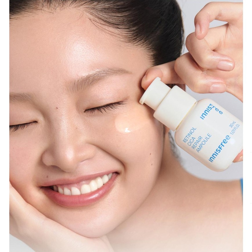 Innisfree Retinol Cica Repair Ampoule 30ml x 2 Double Set Blemish Serum K-Beauty
