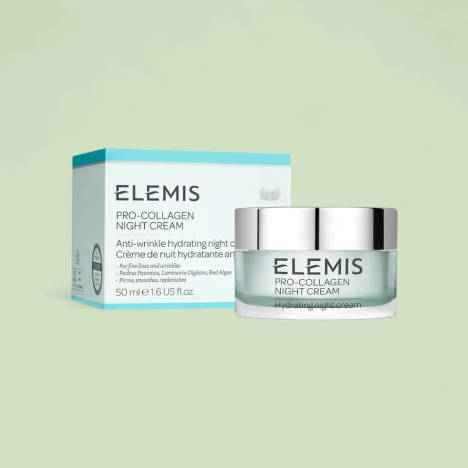 ELEMIS Pro-Collagen Marine Cream Anti-Wrinkle Night Cream 50ml / 1.6 fl oz – New