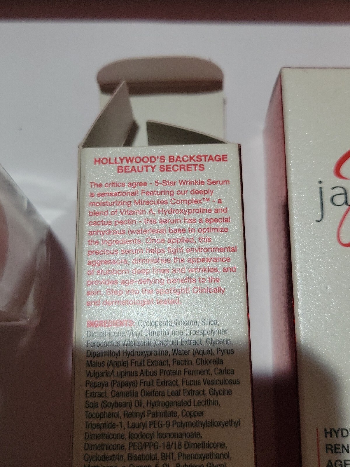2-PACK Jabot OVERNIGHT SENSATION 5 star wrinkle Serum 0.5oz SEALED