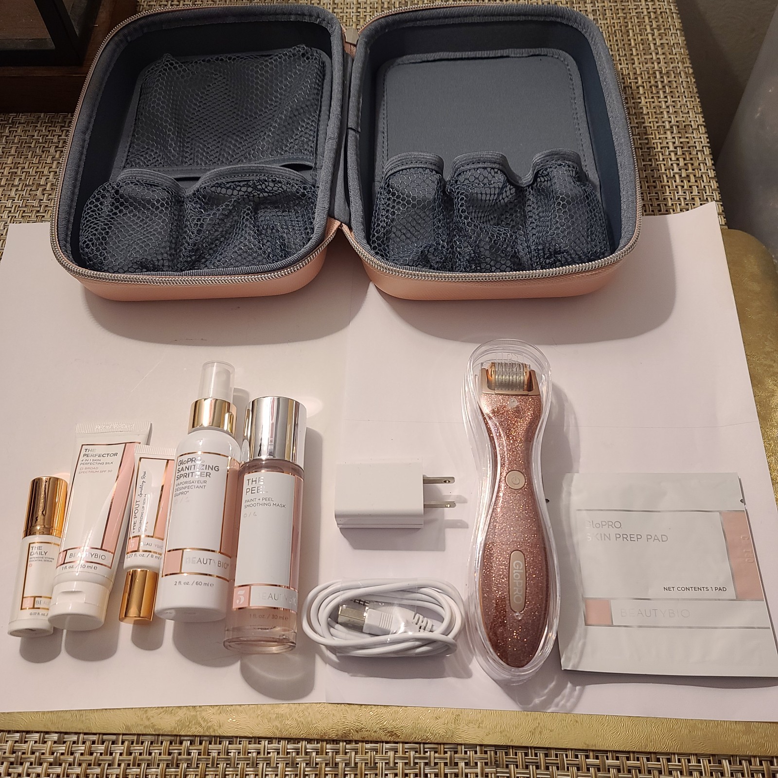 Beautybio Glopro Pack N Glo Microneddling Set