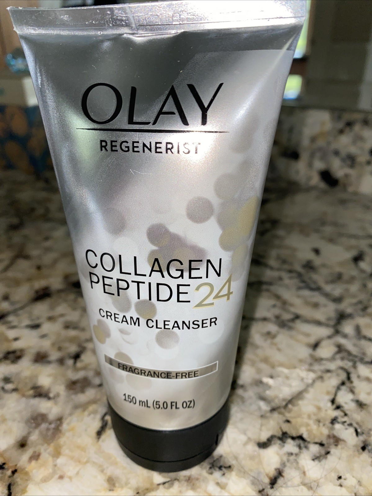 Olay Regenerist Collagen Peptide 24 Cream Cleanser Fragrance Free 5oz New