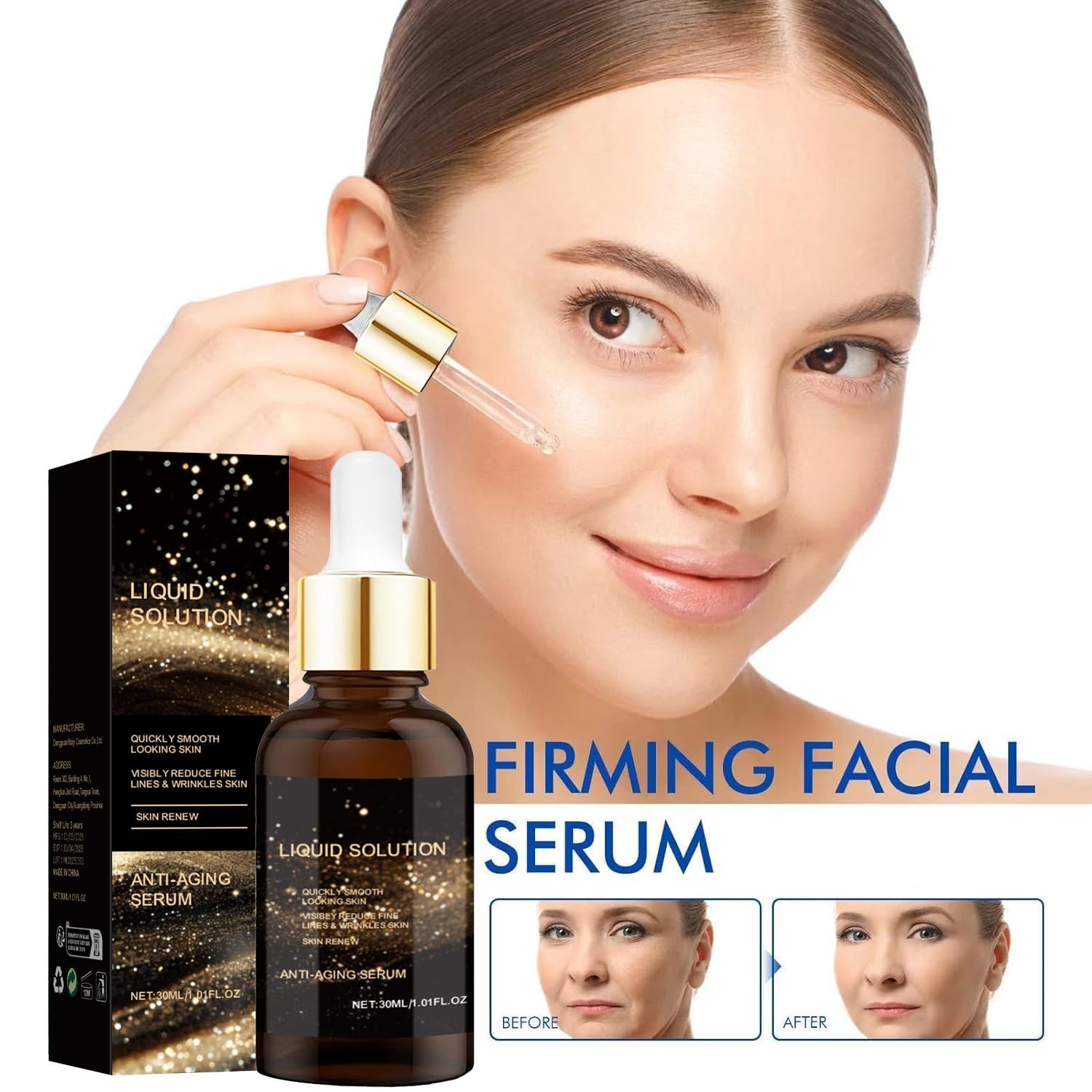 2Pc Olavita Liquid Solution anti Aging Serum, Olivita Serum Liquid Solution. New