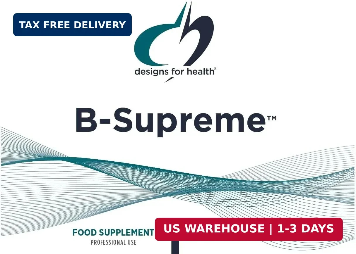 Designs for Health Methylated Vitamin B Complex – Vitamin B Supplements with B12
