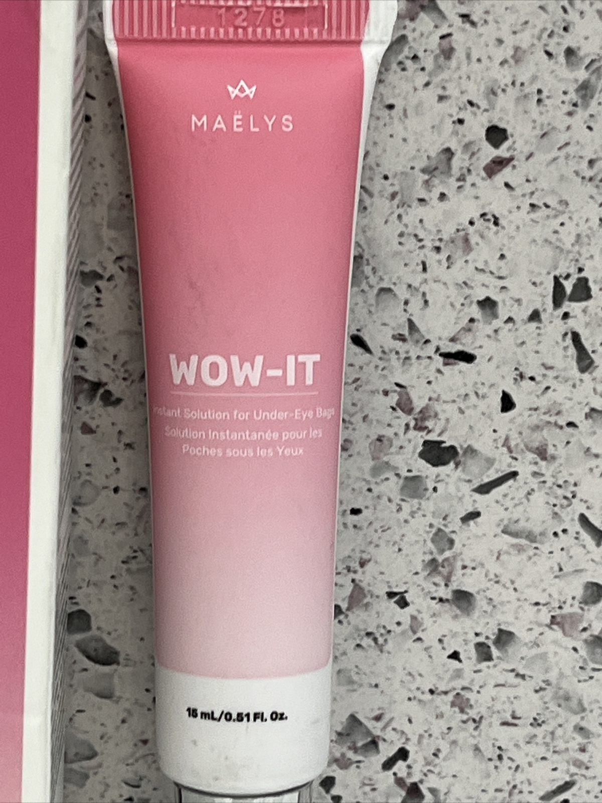 Maelys WOW-IT Instant Under-Eye Cream 0.51oz NEW Free Shipping !!