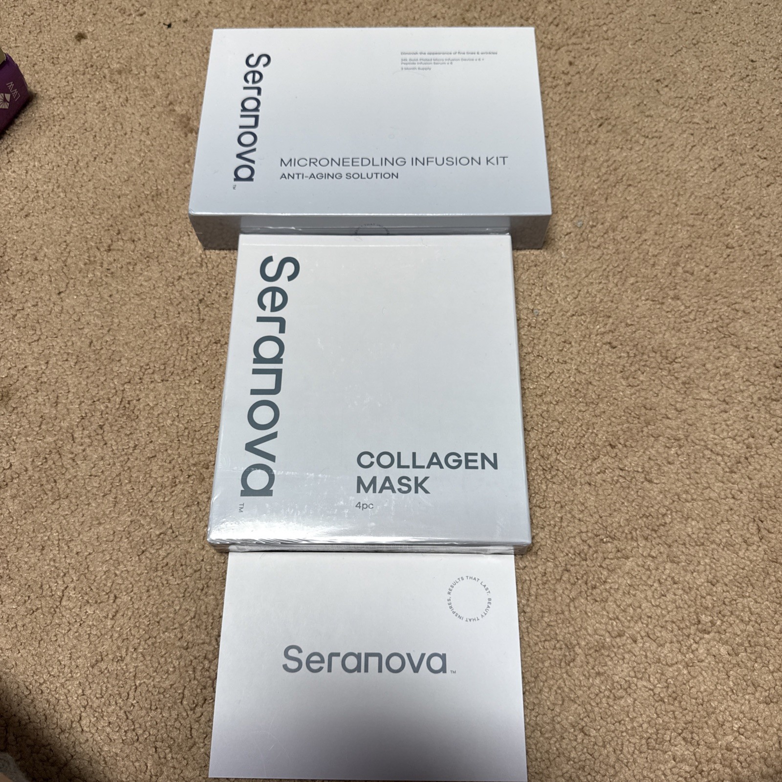 Seranova – Micro Needle for Skin w/collagen/hyaluronic- 3 Month Supply- BB 2028