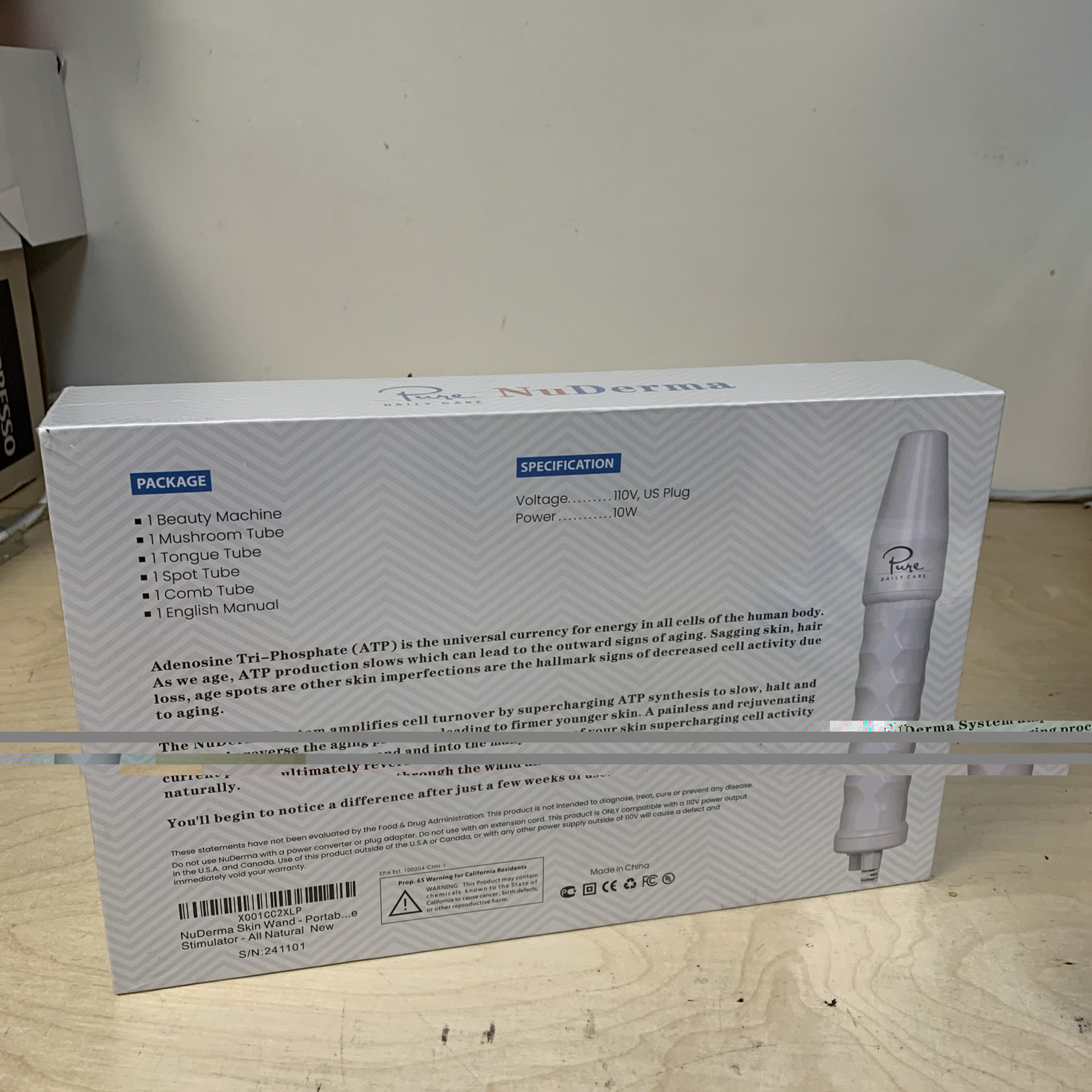 Pure Daily Care NuDerma Skin Therapy Wand Anti-Aging Wand