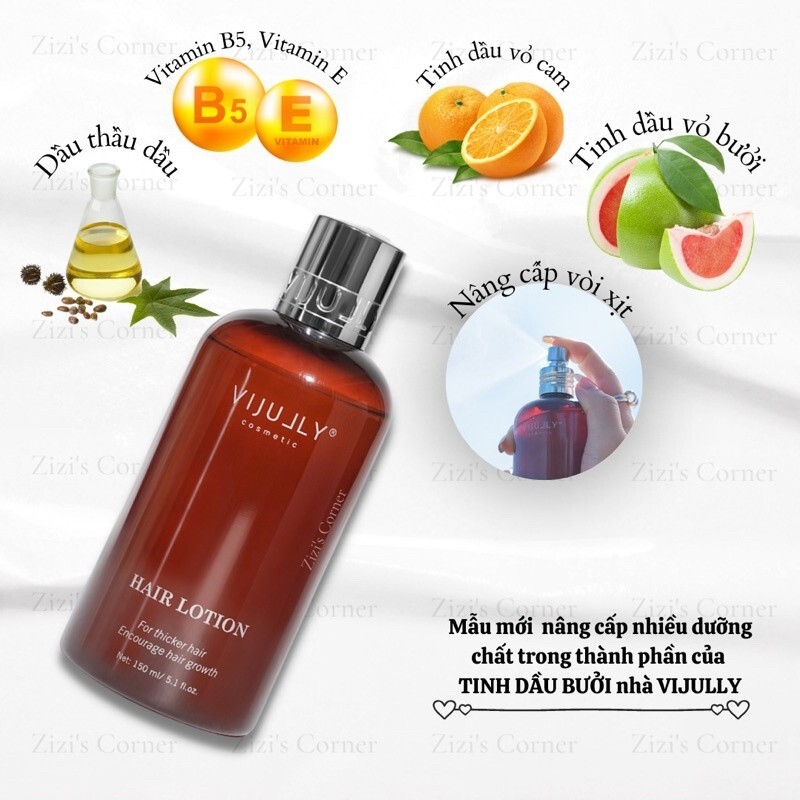 100% Original Vijuly (EXP07/2027) Hair Lotion Encourage Hair Growth-thicker hair