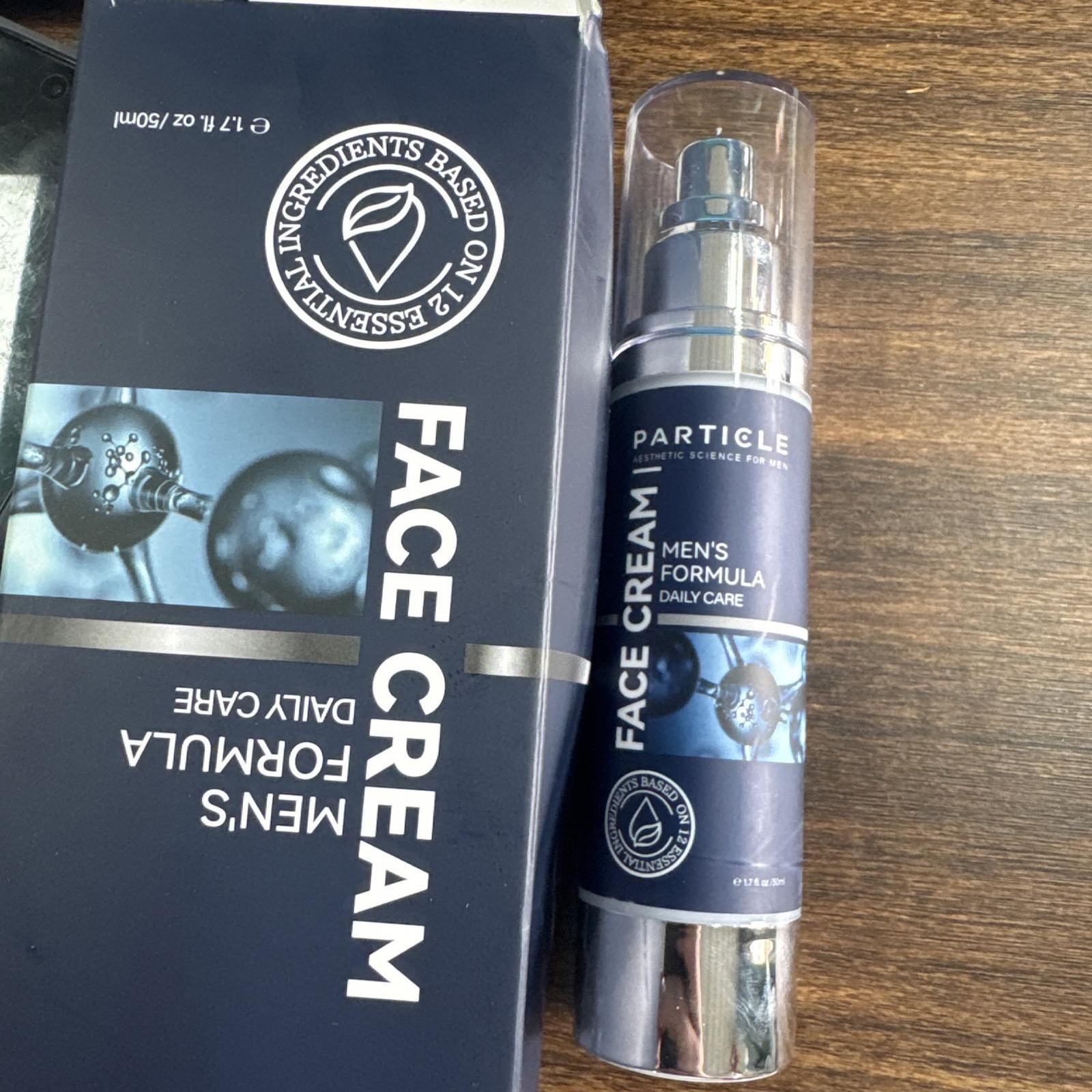 Particle Face Cream For Men 6 In 1 Anti Aging Cream Fights Eye Bags Dark Spots🔥