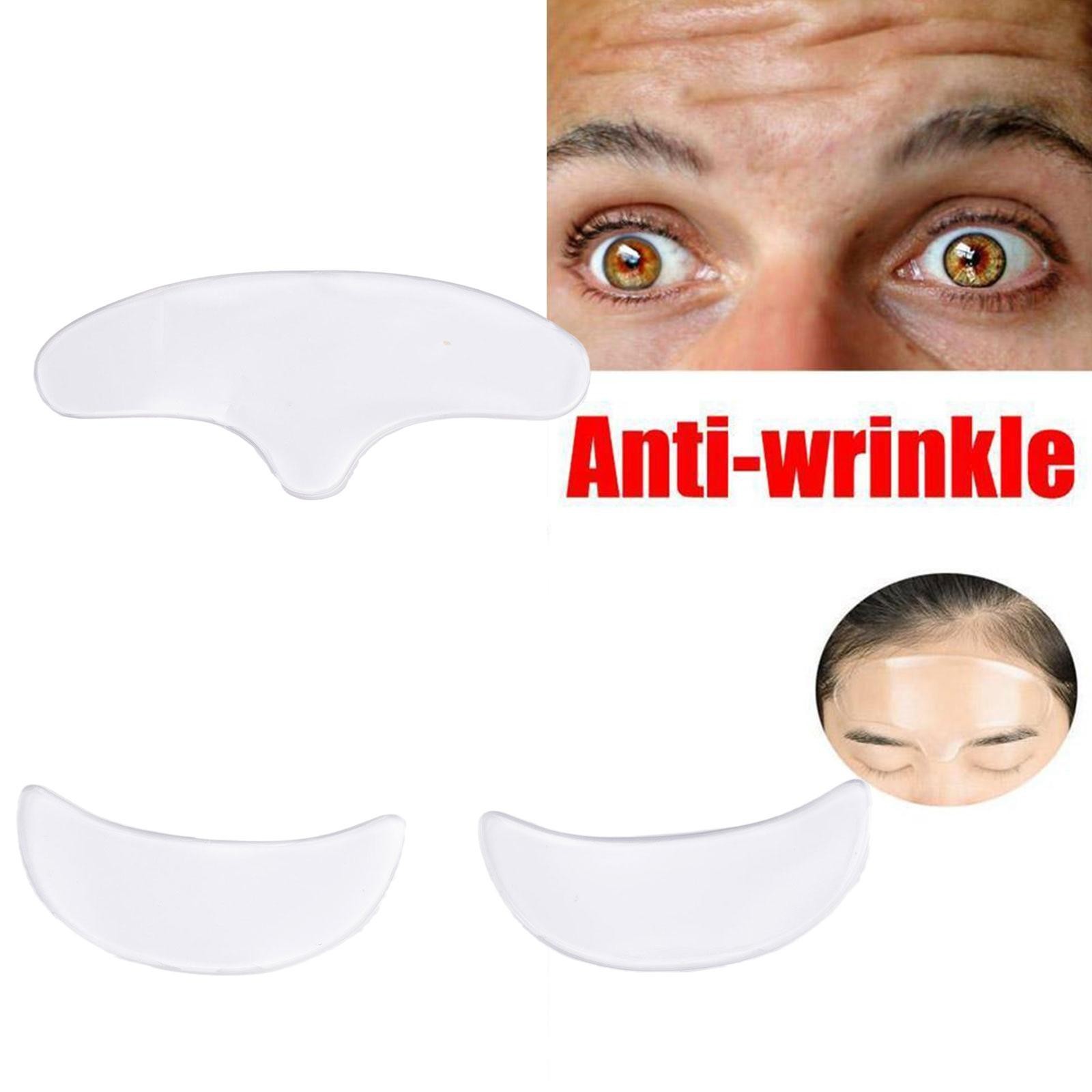 Silicone Forehead Wrinkle Patches Reusable Face Line Smoothing Skin Care Mask