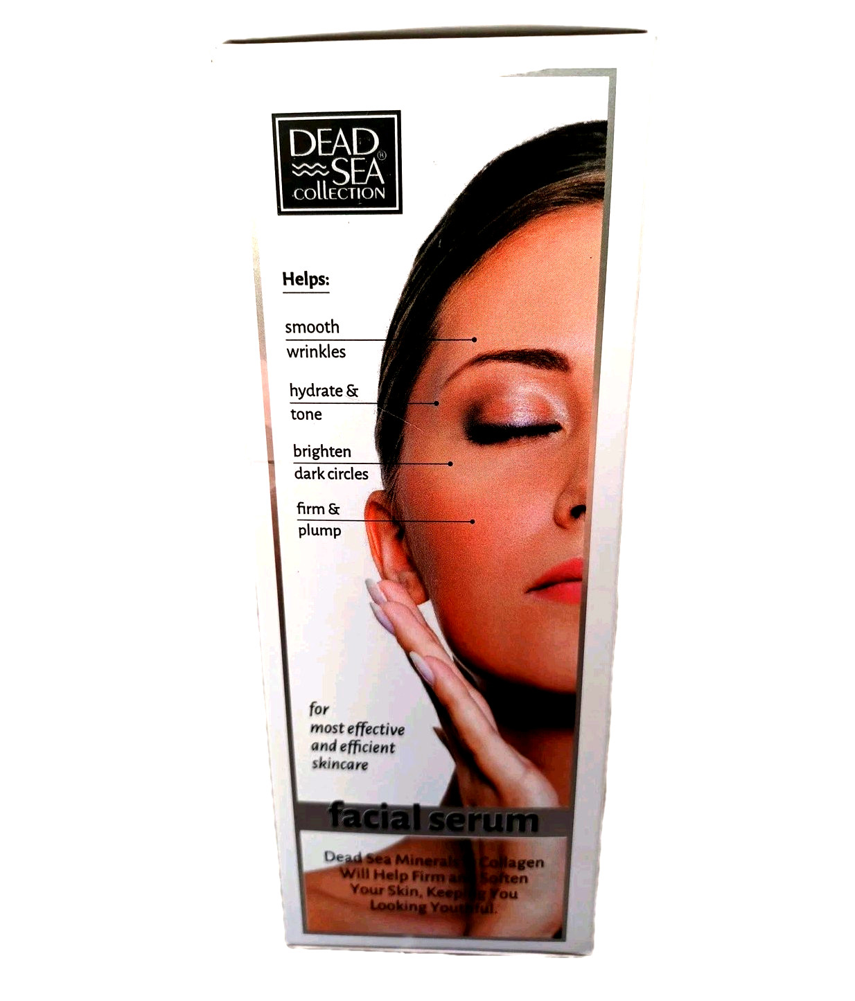 Dead Sea Collection MINERALS Collagen AntiWrinkle Facial Serum FIRM TONE HYDRATE