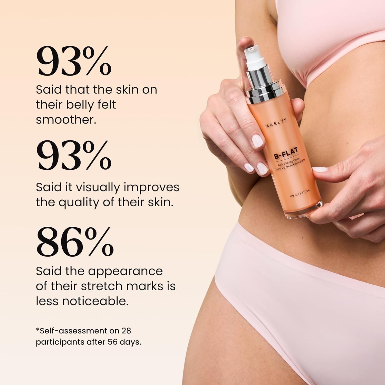 Clinically Proven Stretch Mark Cream for Women – 3.38 Fl Oz