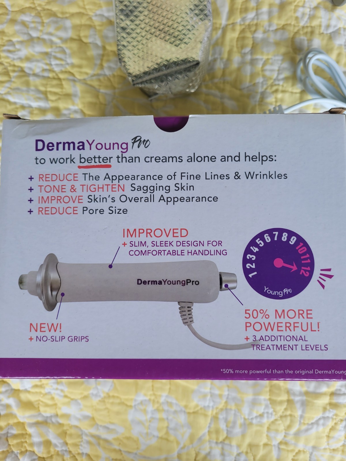 derma young pro anti-aging micro current wand