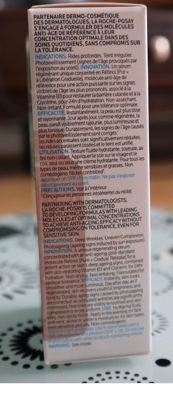 New La Roche-Posay Retinol B3 Serum Anti-Wrinkle and Aging Concentrate Exp 2028