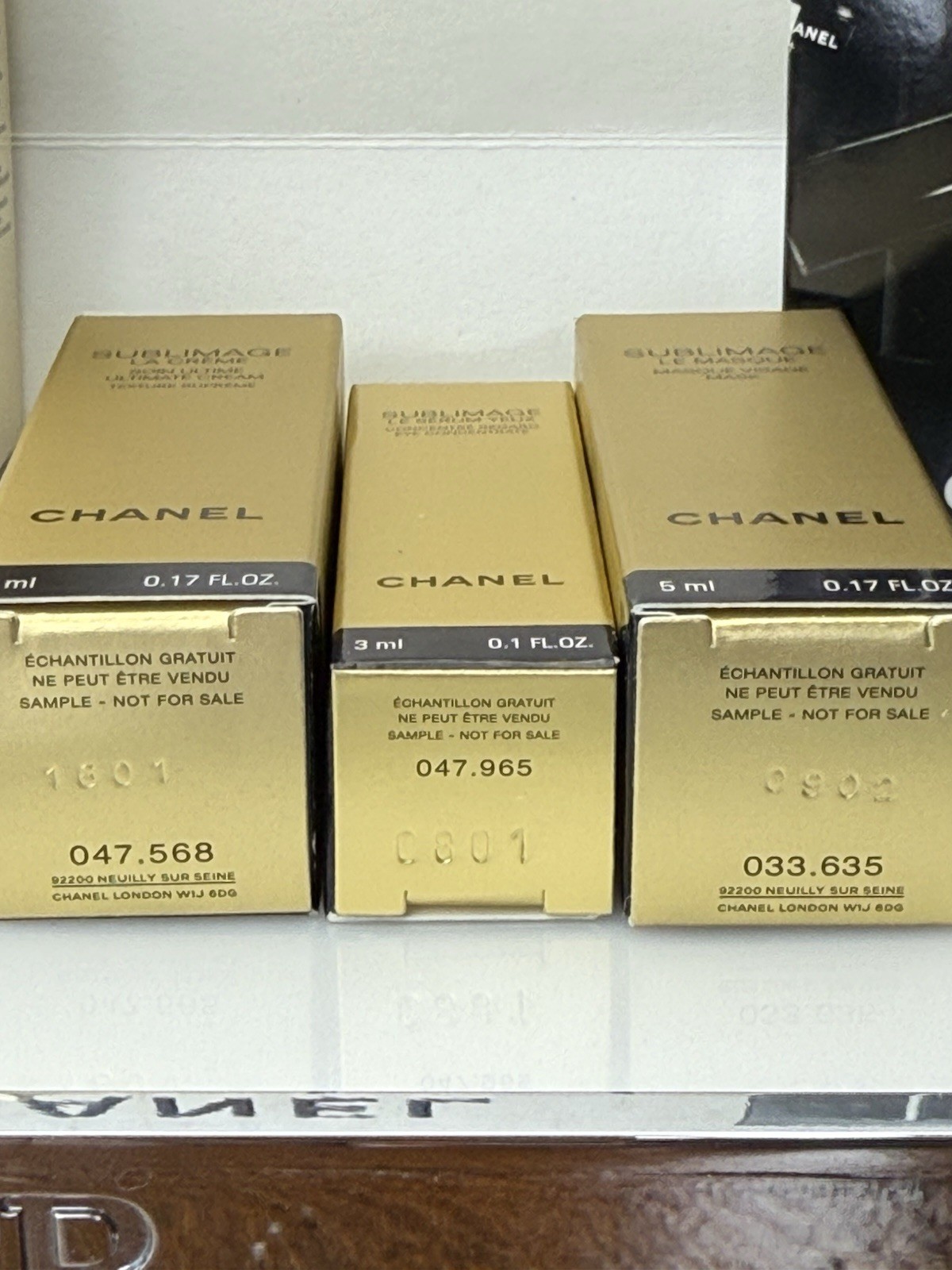 CHANEL SUBLIMAGE •Skincare Discovery Travel Set
