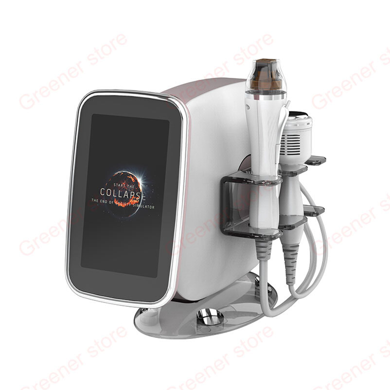 2in1 Fractional RF Machine 10/25/64/nano Cartridge Wrinkle Acne Scar Removal
