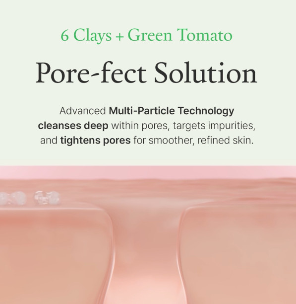 Fully Green Tomato Clay Pack Cleanser 120ml – Authentic & Trusted U.S. Seller