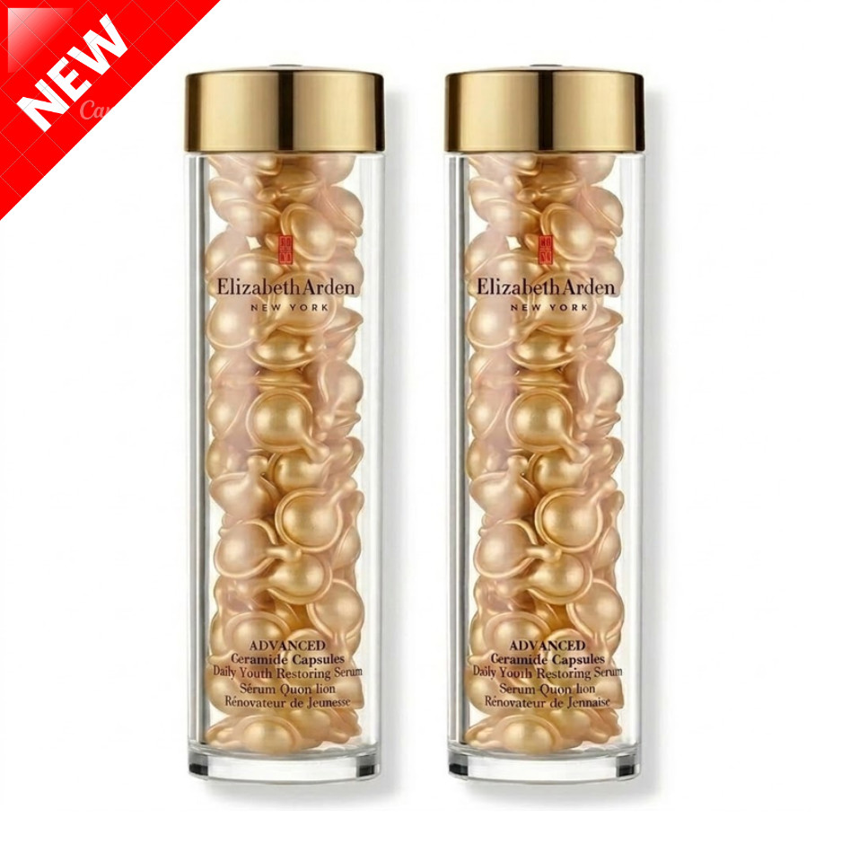 Elizabeth Arden Advanced Ceramide Daily Youth Restoring Serum 90 Capsule 2 Pack