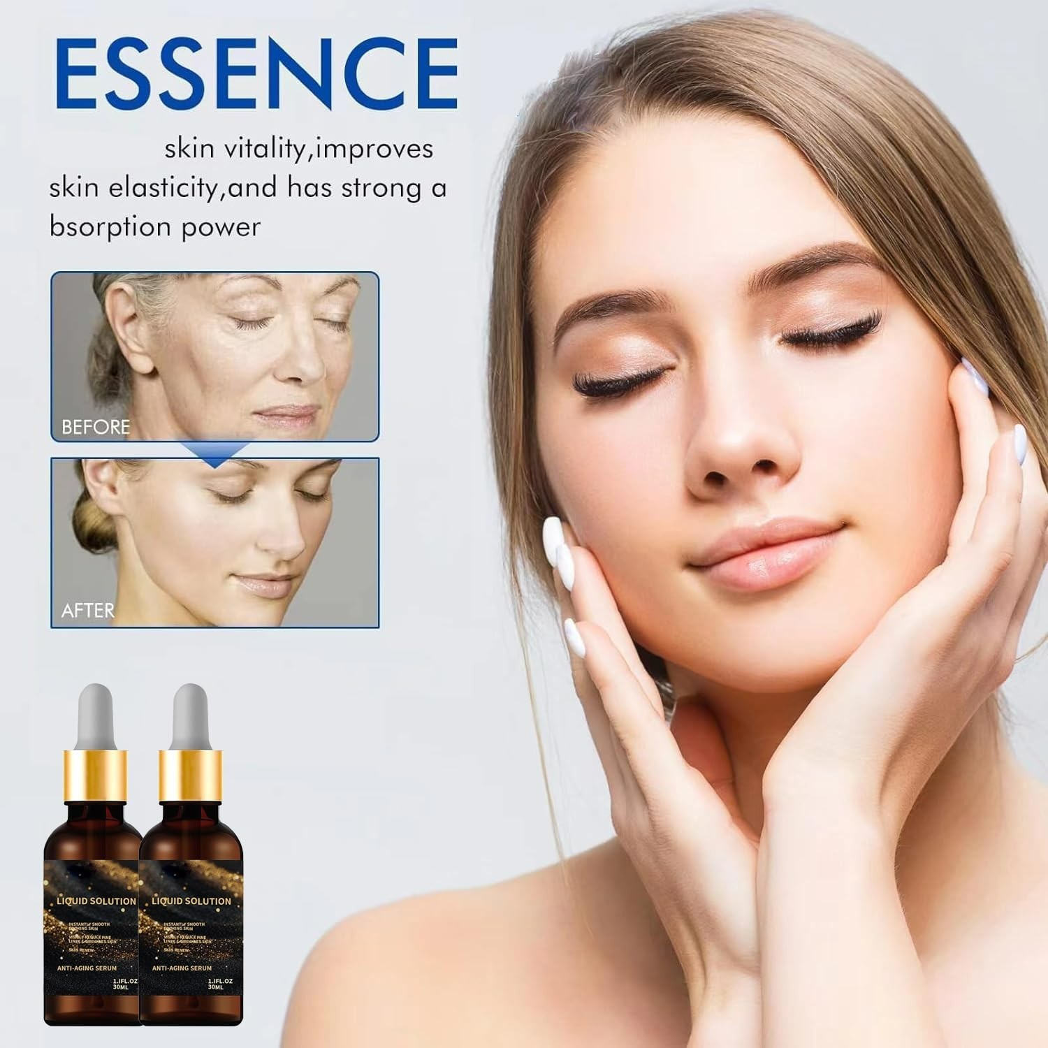 Olavita Face Serum, Liquid Solution anti Aging Serum, Anti Aging Face Tighten…