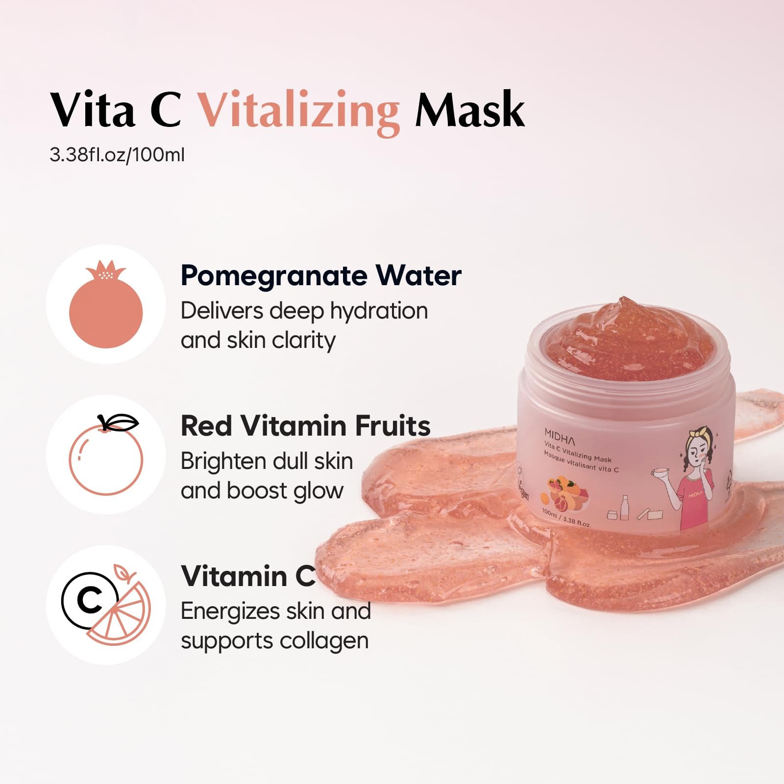 VITA VITALIZING , 3.38fl.oz/100ml,Hydrating, Jelly Texture, Glow-Enhancing, M…
