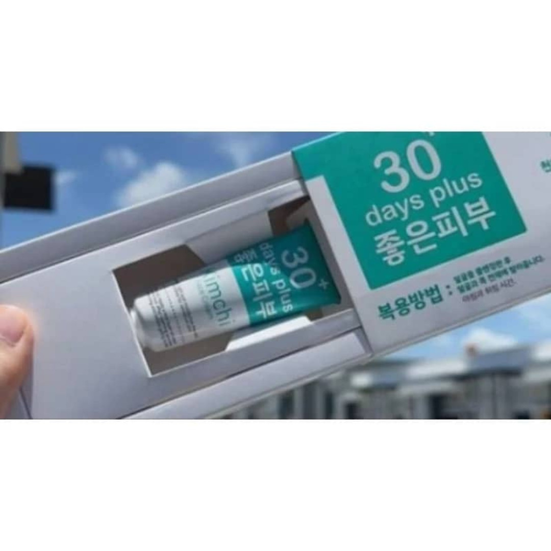 1 SET KIMCHI FACECREAM 30 DAYS PLUS + SUN SCREEN SPF50 PA+++