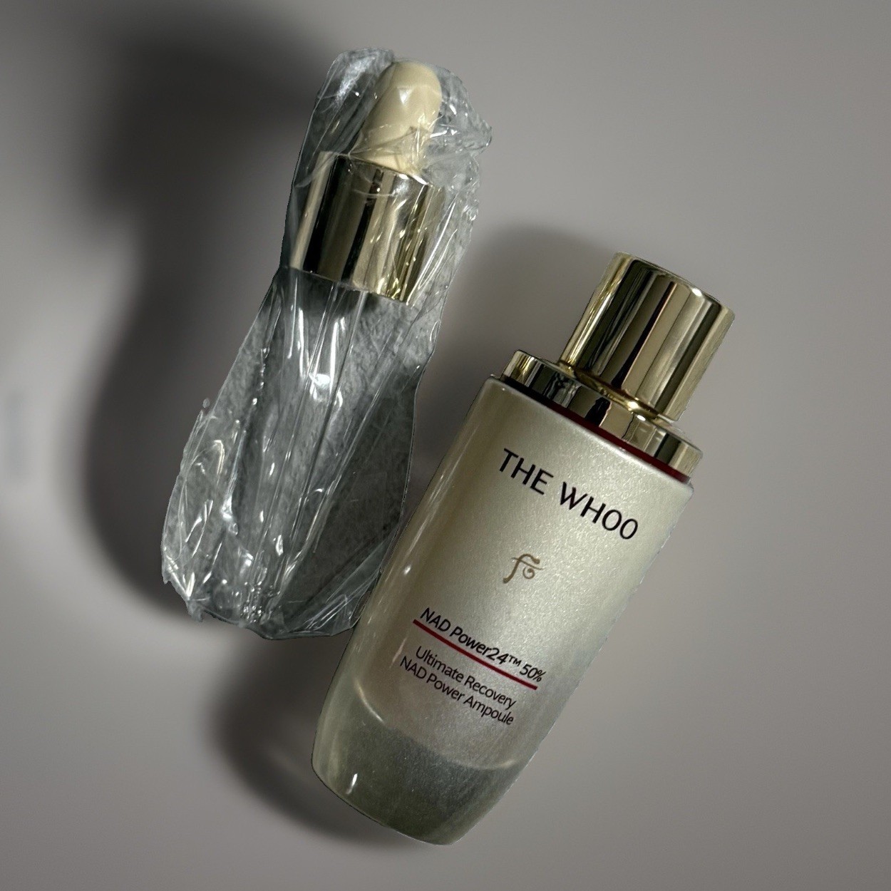 BNIB THE WHOO Ultimate Recovery NAD Power Ampoule Luxury KBeauty 1 oz