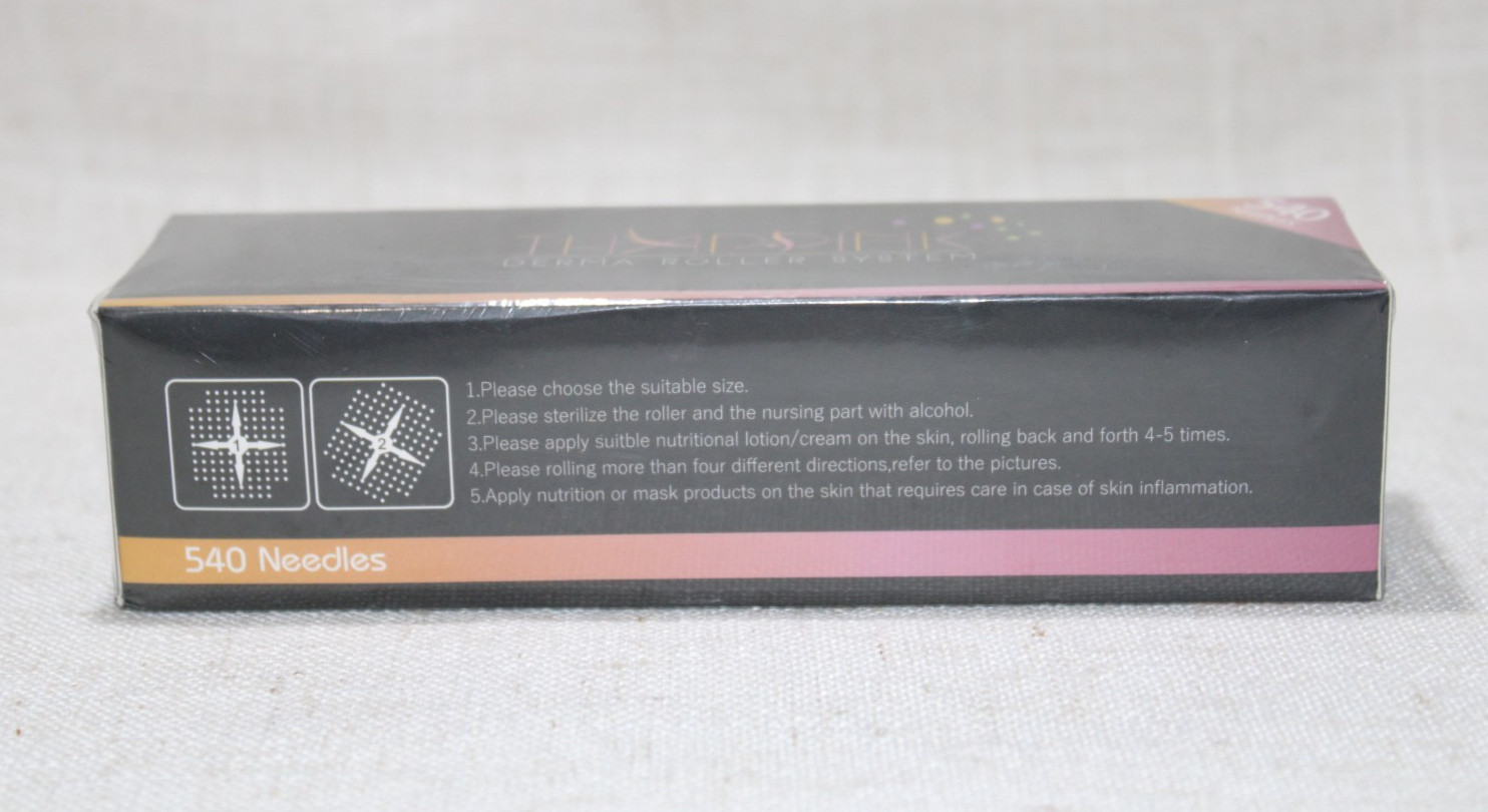 Thappink Derma Roller System For Home Use 540 Needles Model BR05 Sealed New