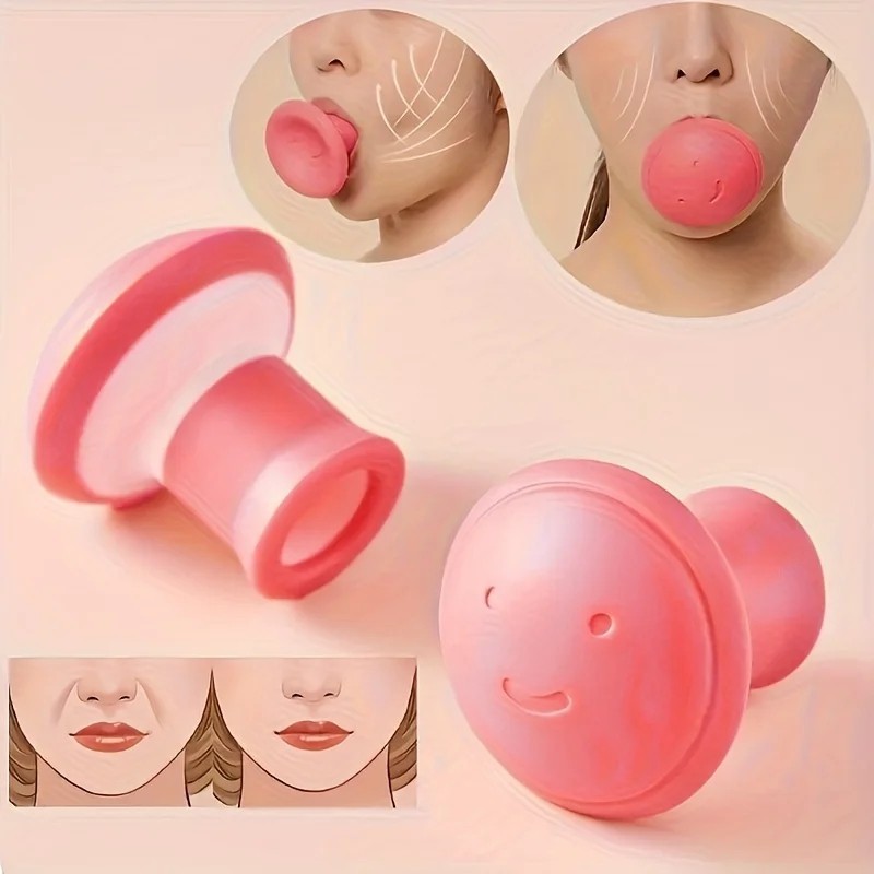 Silicone Facial Yoga Jawline Exerciser V-Line Slimming Chin Shaping Tool Face Li