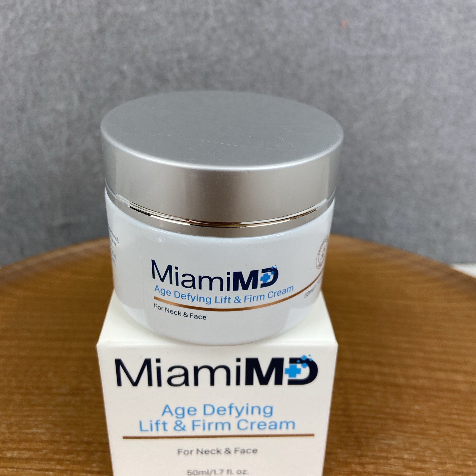 4 MiamiMD Age Defying Lift & Firm Cream for Neck & Face 1.7oz jars