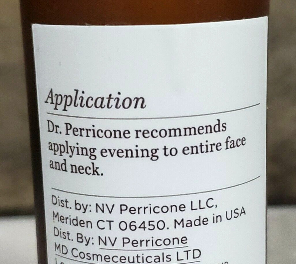 Perricone MD High Potency Evening Repair ~ 2 oz 59 ml ~ unbox no pump