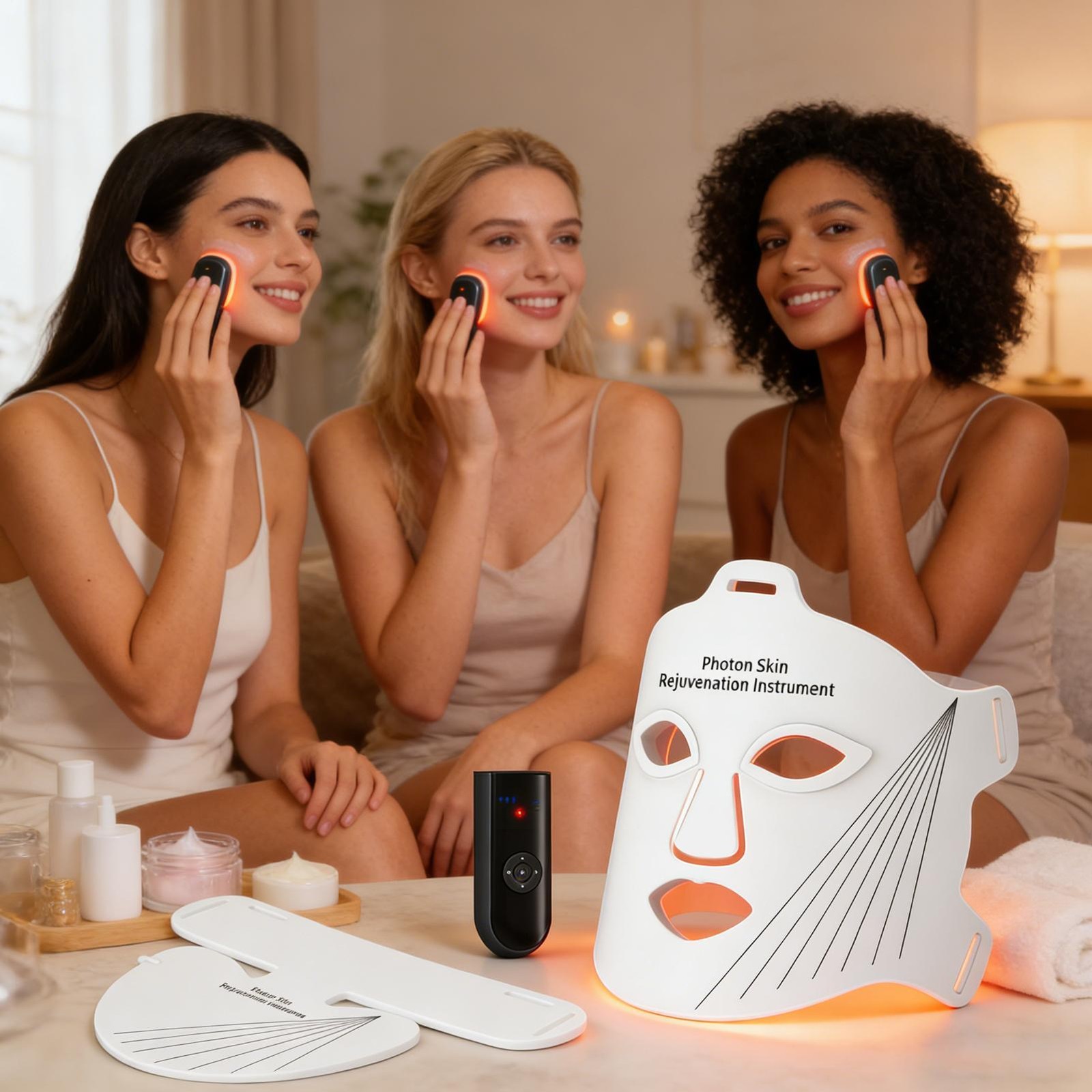 CurrentBody Skin LED Light Therapy Mask Red & Infrared Light