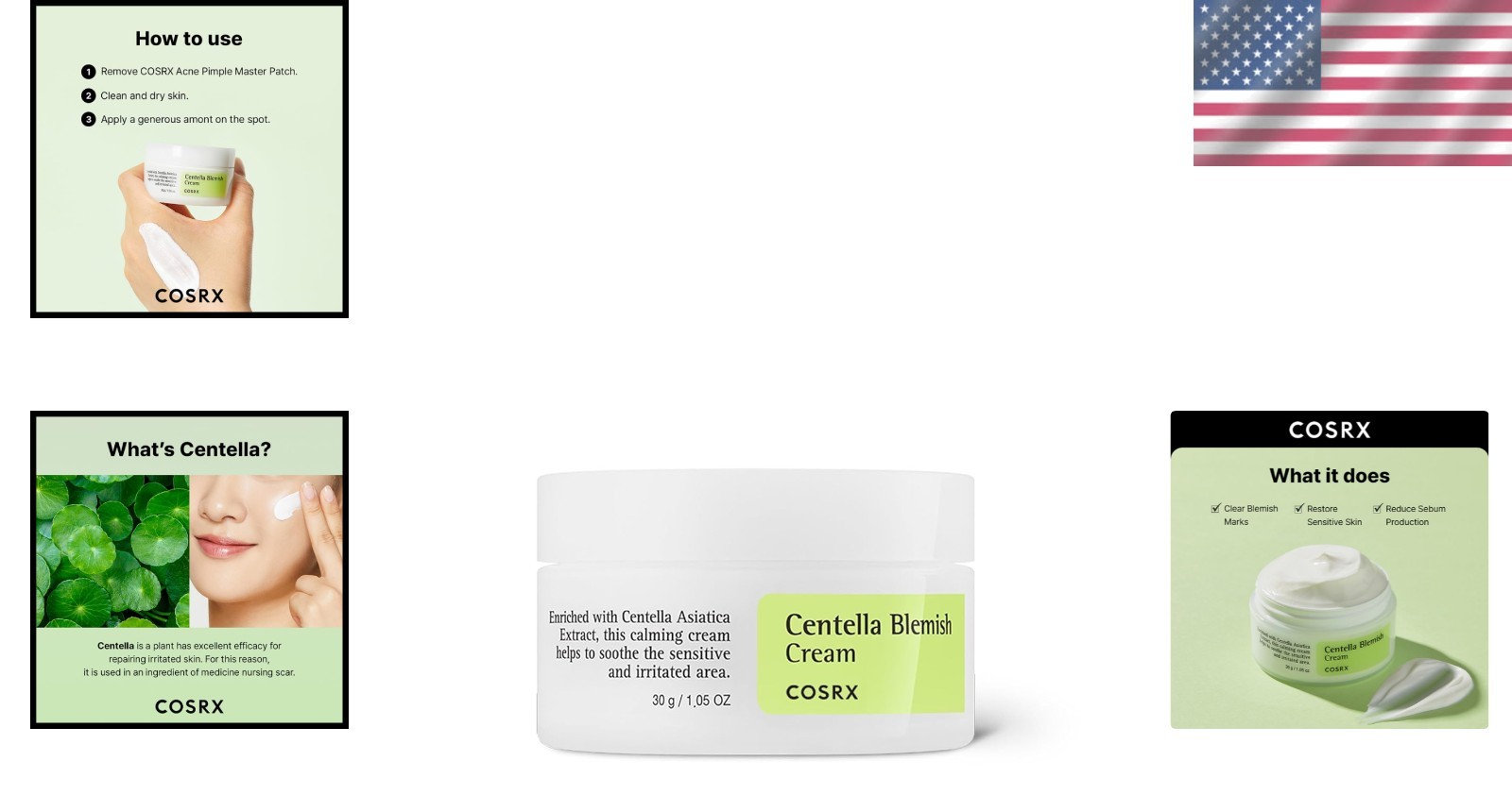 Korean Centella Blemish Cream 30g – Anti-Acne, Cruelty-Free, Soothing Care