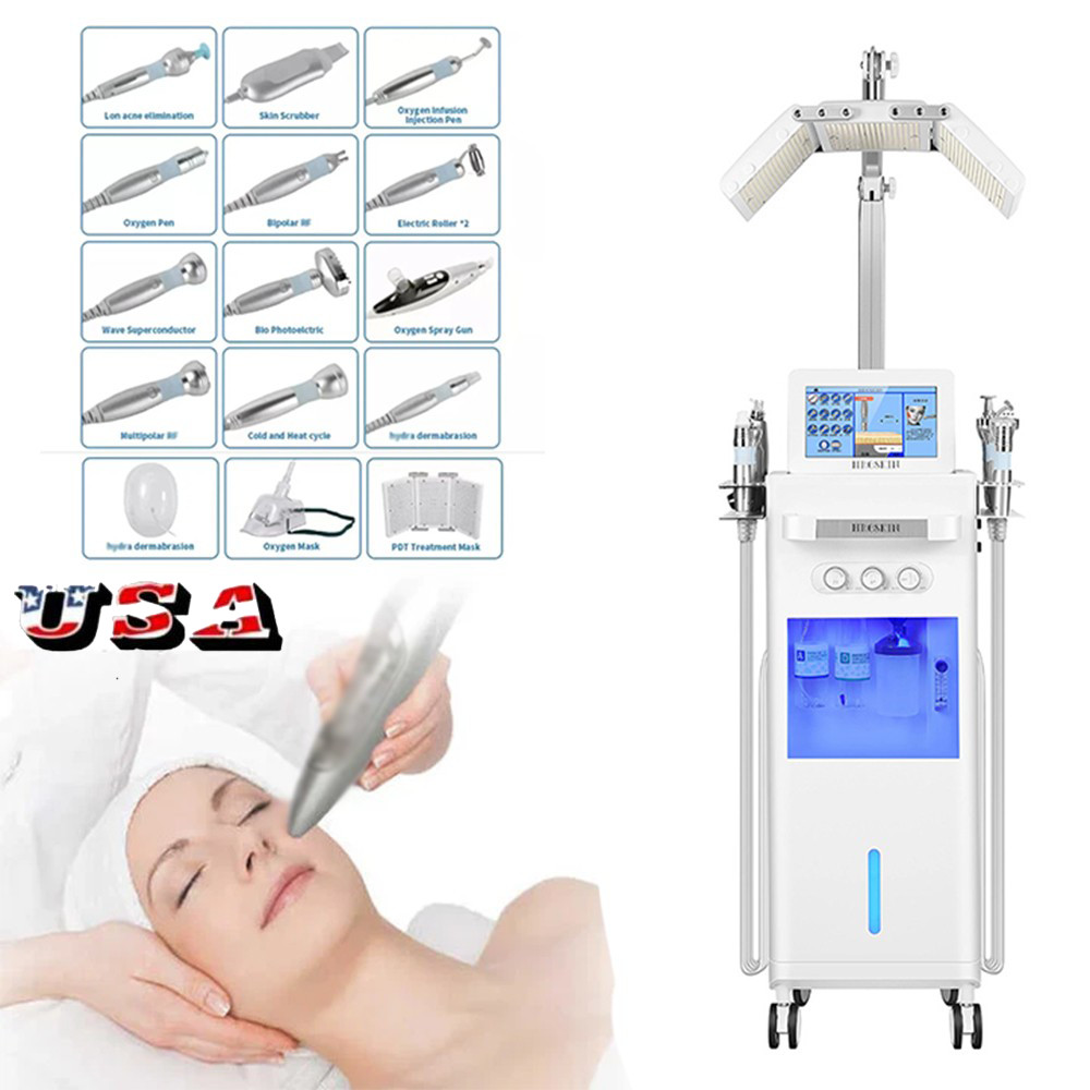 15IN1 Hydra Spa Facial Beauty Machine Hydro Dermabrasion Face Skin Cleaning Face