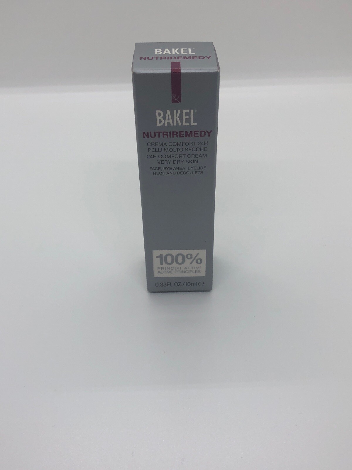 BAKEL Nutriremedy 24H Comfort Cream Very Dry Skin .33 oz NIB
