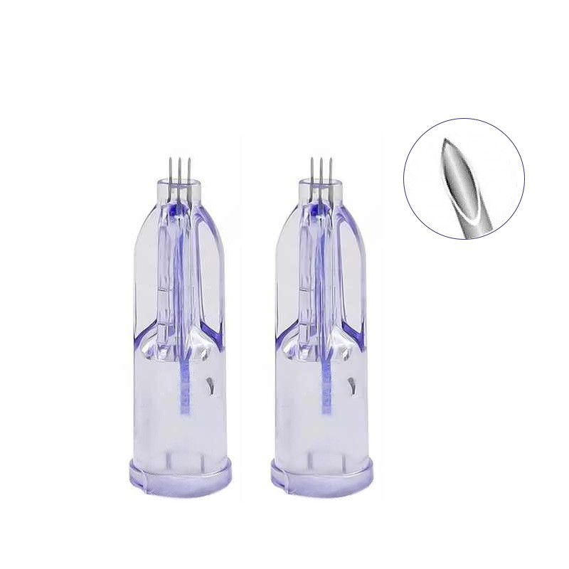 10Pcs Crystal 3Pin 34G Micro Pin 1.2/1.5mm Cartridge For Anti Aging Around Eyes
