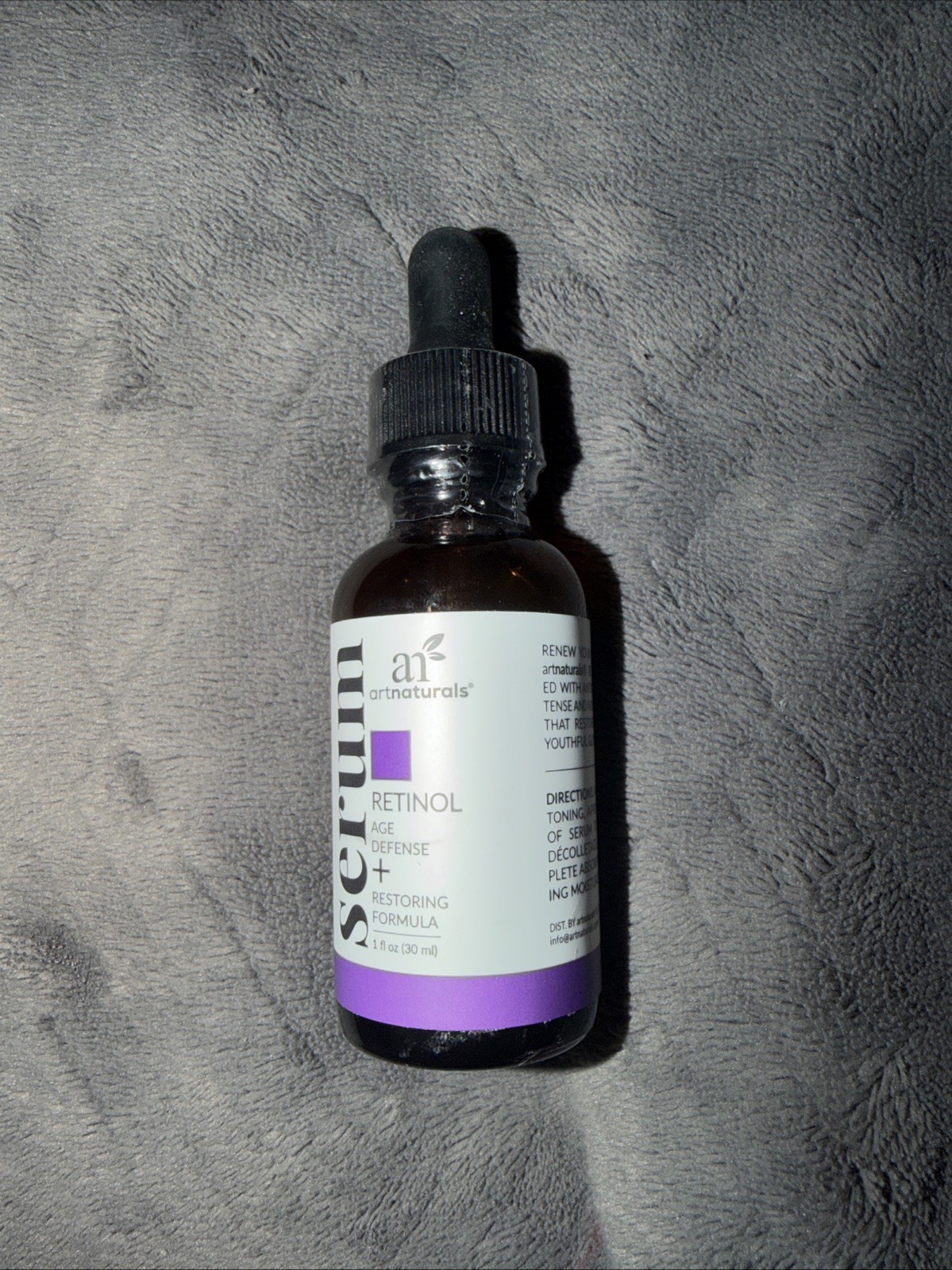 Art Naturals Serum Retinol Age Defense + Restoring Formula 1 fl oz New & Sealed