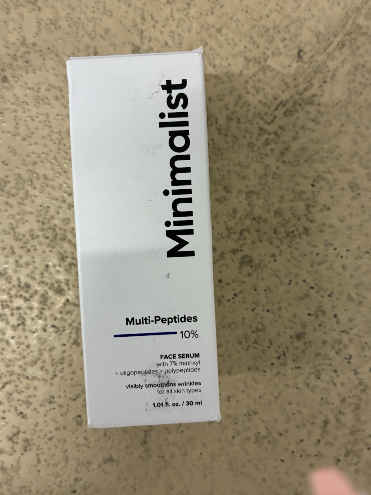 11 x Minimalist Multi Peptides 10% Face Serum All Skin Types 30ml 1 .01oz 03/26