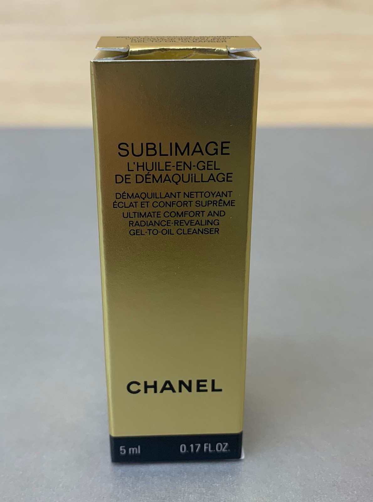 4x Chanel Sublimage L’huile-en-Gel De Demaquillage Gel-to-Oil Cleanser 0.17fl oz