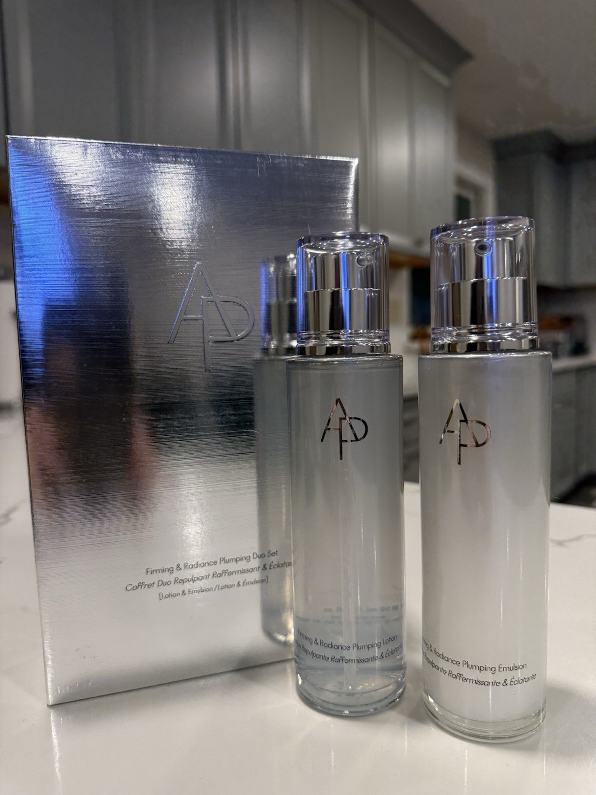 AmorePacific Plumping Duo 150ml x2 Full Size Firming Radiance Lotion Emulsion