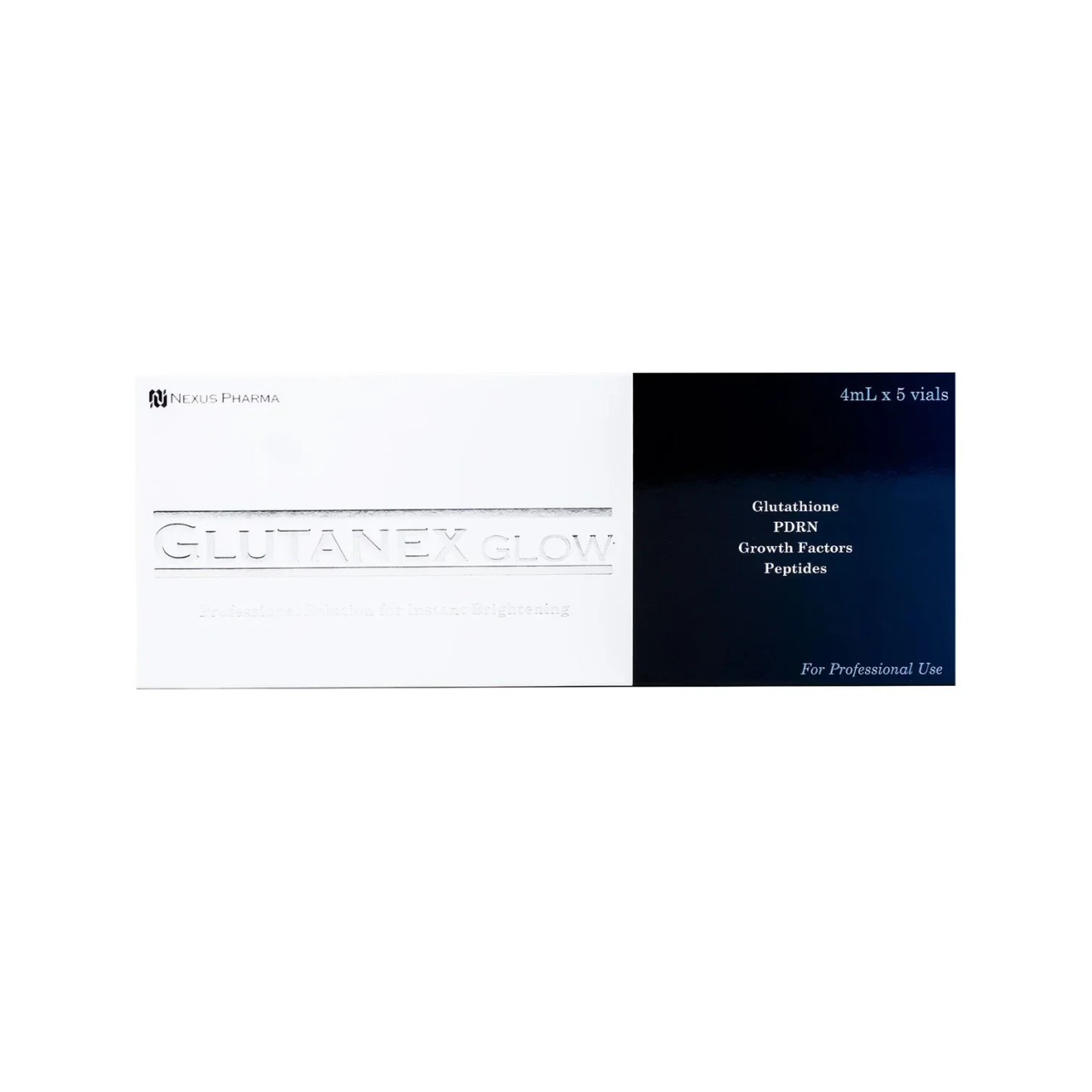 Glutanex Glow Glutathione + PDRN Serum – Box of 5
