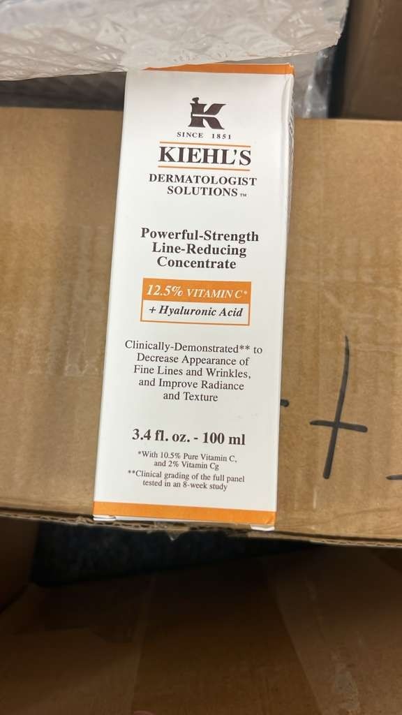 Kiehls Powerful Strength Line Reducing Concentrate 3.4oz 100mL New Sealed
