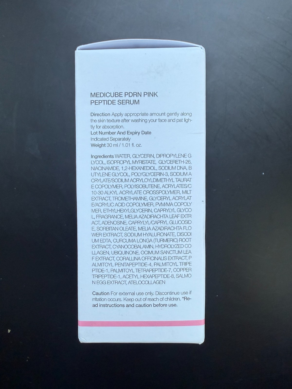 5K Positive Review! Free US Ship! Medicube PDRN Pink Peptide Serum 30ml