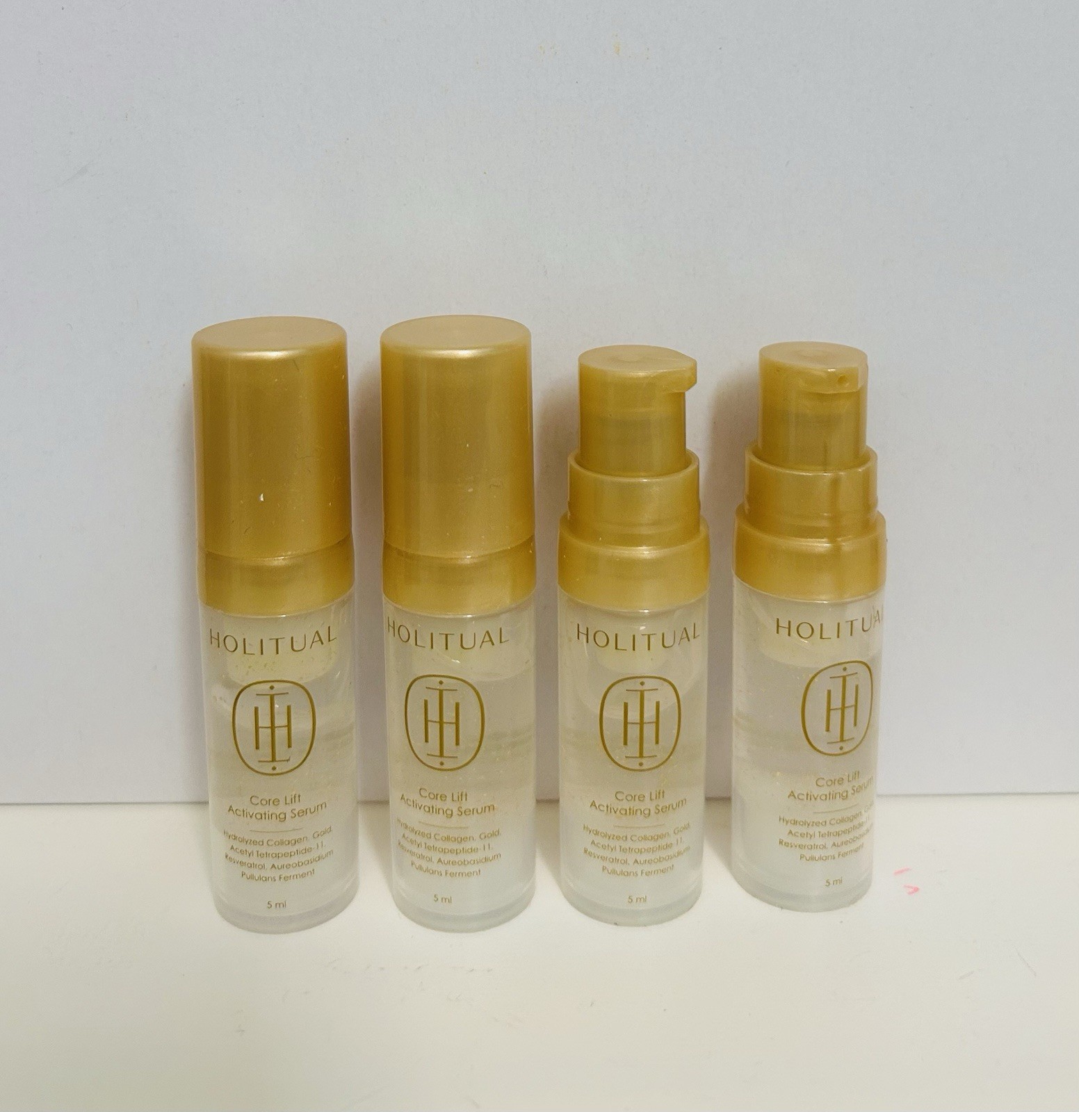 HOLITUAL Core Lift Activating Serum 5ml X 4pcs (20ml) Hydrolyzed Collagen.