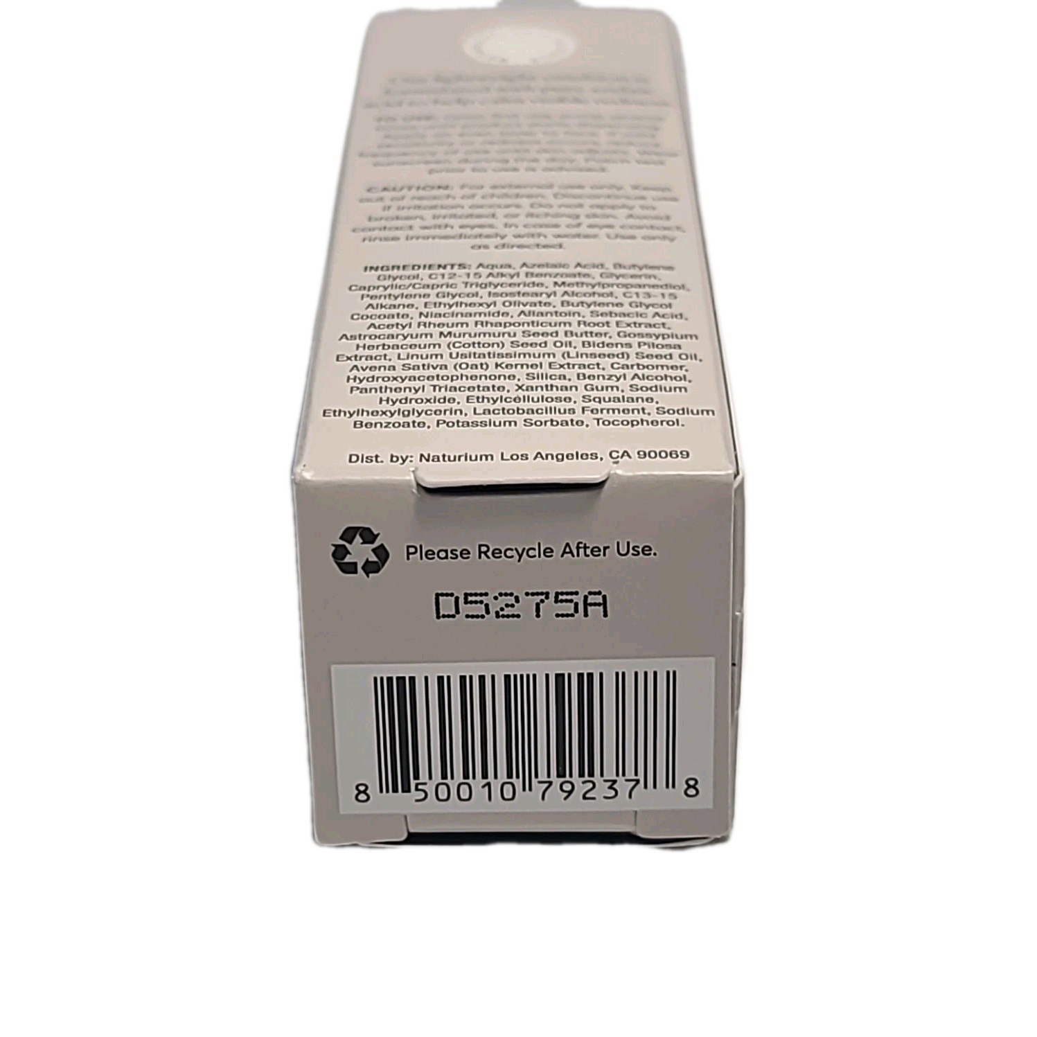 ( 1 ) Naturium Azelaic Acid Emulsion 10% Plus Bioactive Brightening Complex 1 Oz