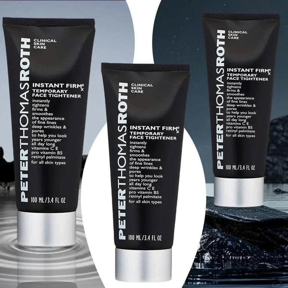 2 PACK Peter Thomas Roth Instant Firmx Temporary Face Tightener 3.4 oz 100 ml &