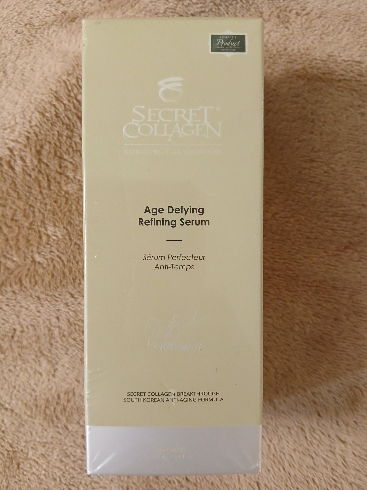 Secret Collagen Age-Defying Refining Serum Retinol HA Face/Neck 40mL